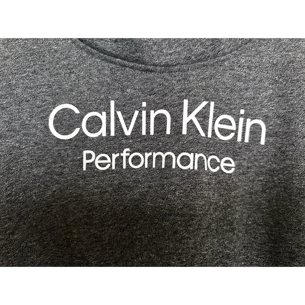 Calvin Klein Performance Grey Sweatshirt Side Slits Women's Med - Picture 2 of 7